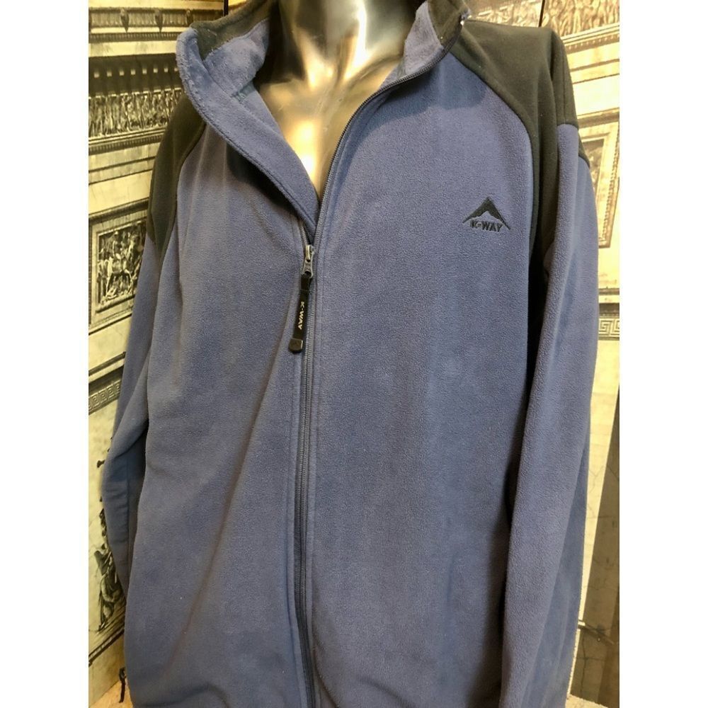 Nice zip-up jacket by K-Way size XL